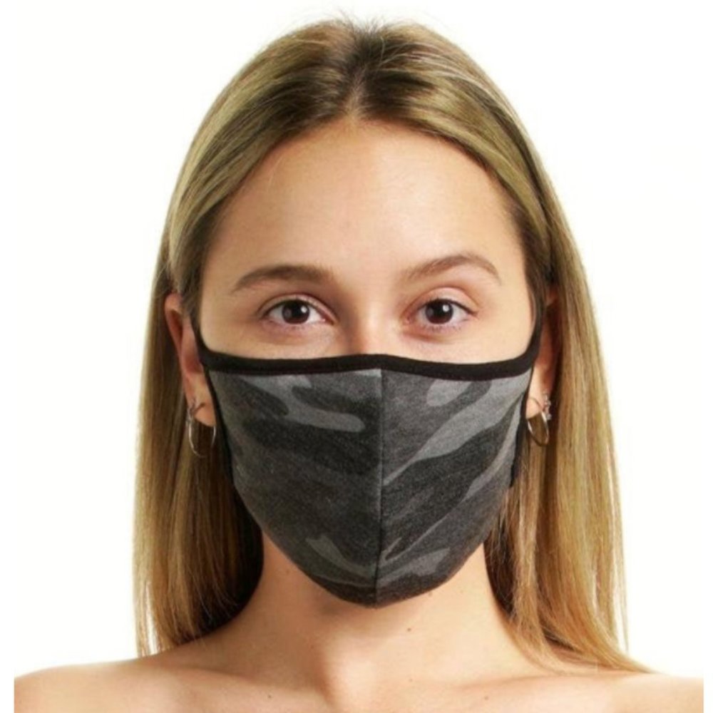 Cute Camo Printed Mask